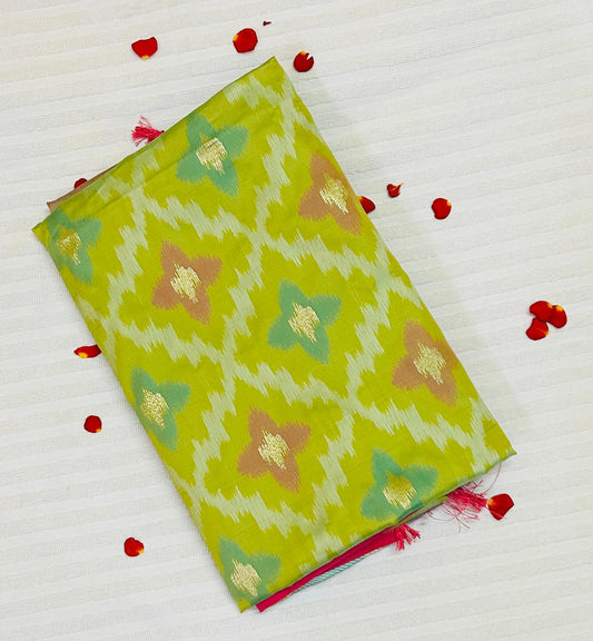 Pochampally Ikkat Silk pattu Saree
