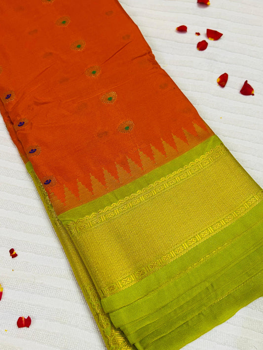 Orange and Green
